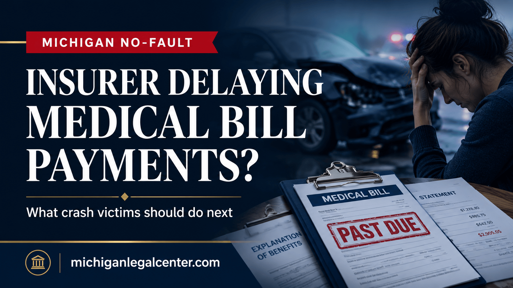 What To Do When a Michigan No-Fault Insurer Delays Medical Bill Payments