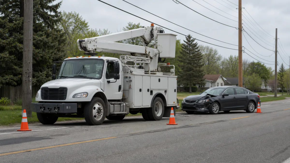 Michigan Utility Truck Accident Claims: Who May Be Responsible?
