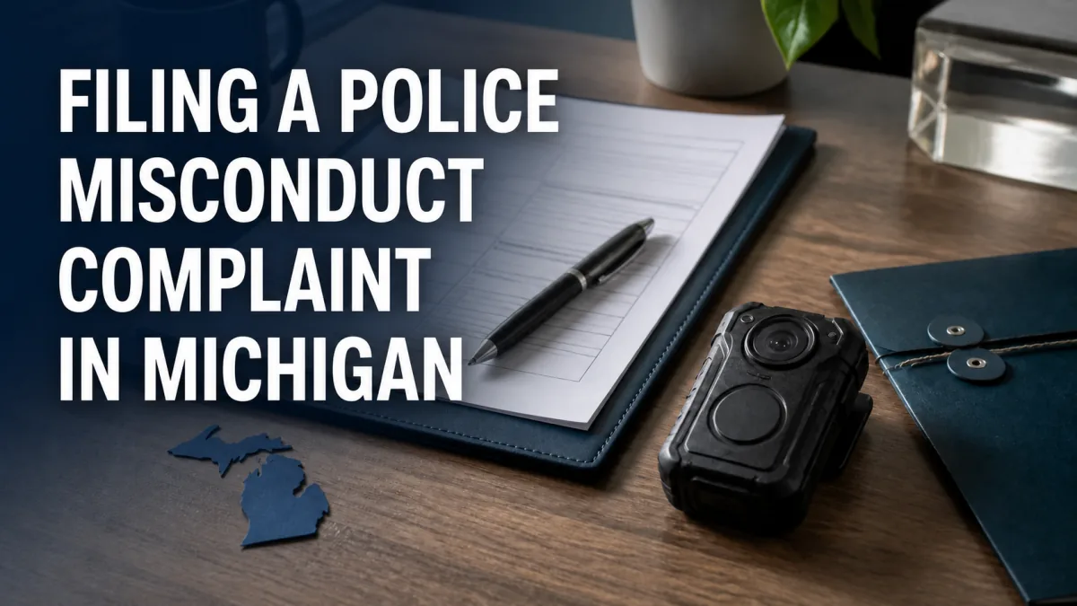 What Happens When You File a Police Misconduct Complaint in Michigan?