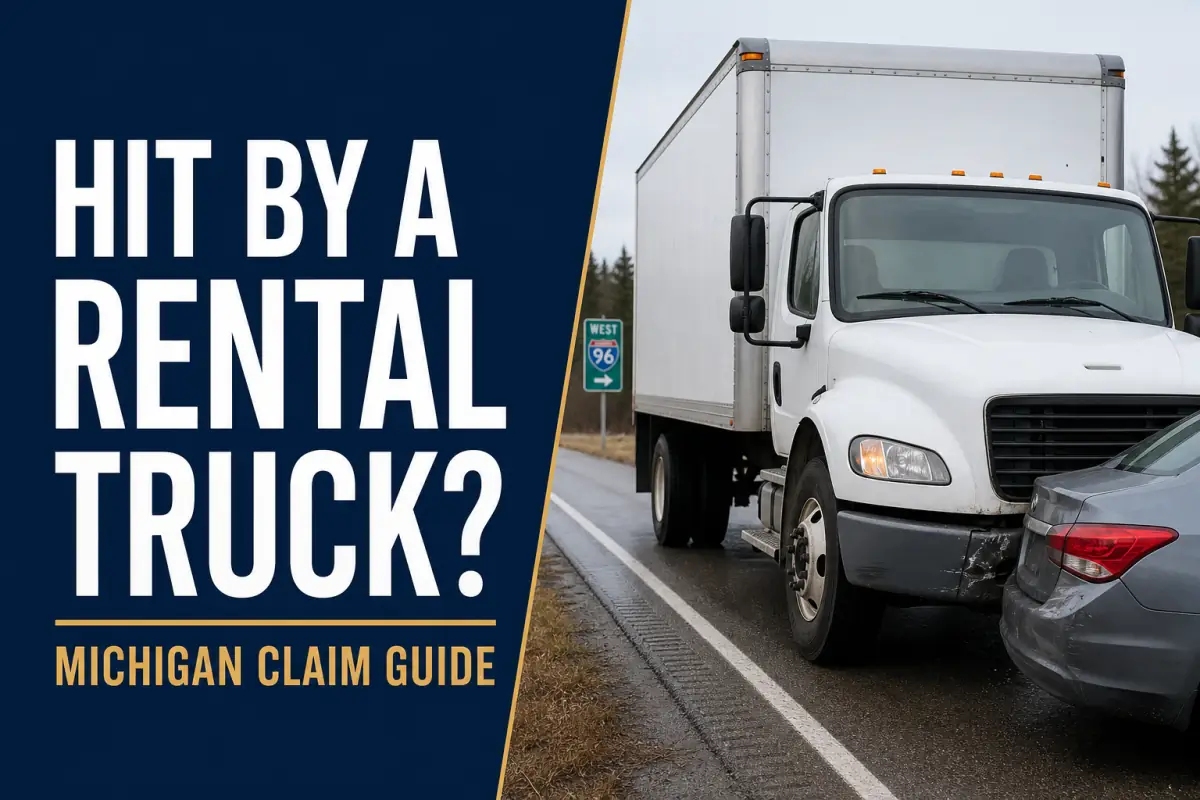 Hit by a U-Haul, Penske, or Rental Truck in Michigan?