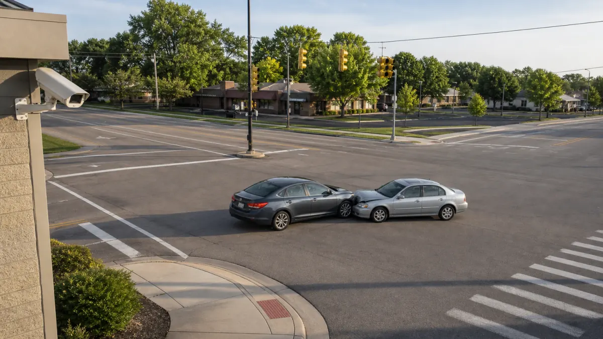 How to Preserve Traffic Camera Footage After a Michigan Crash