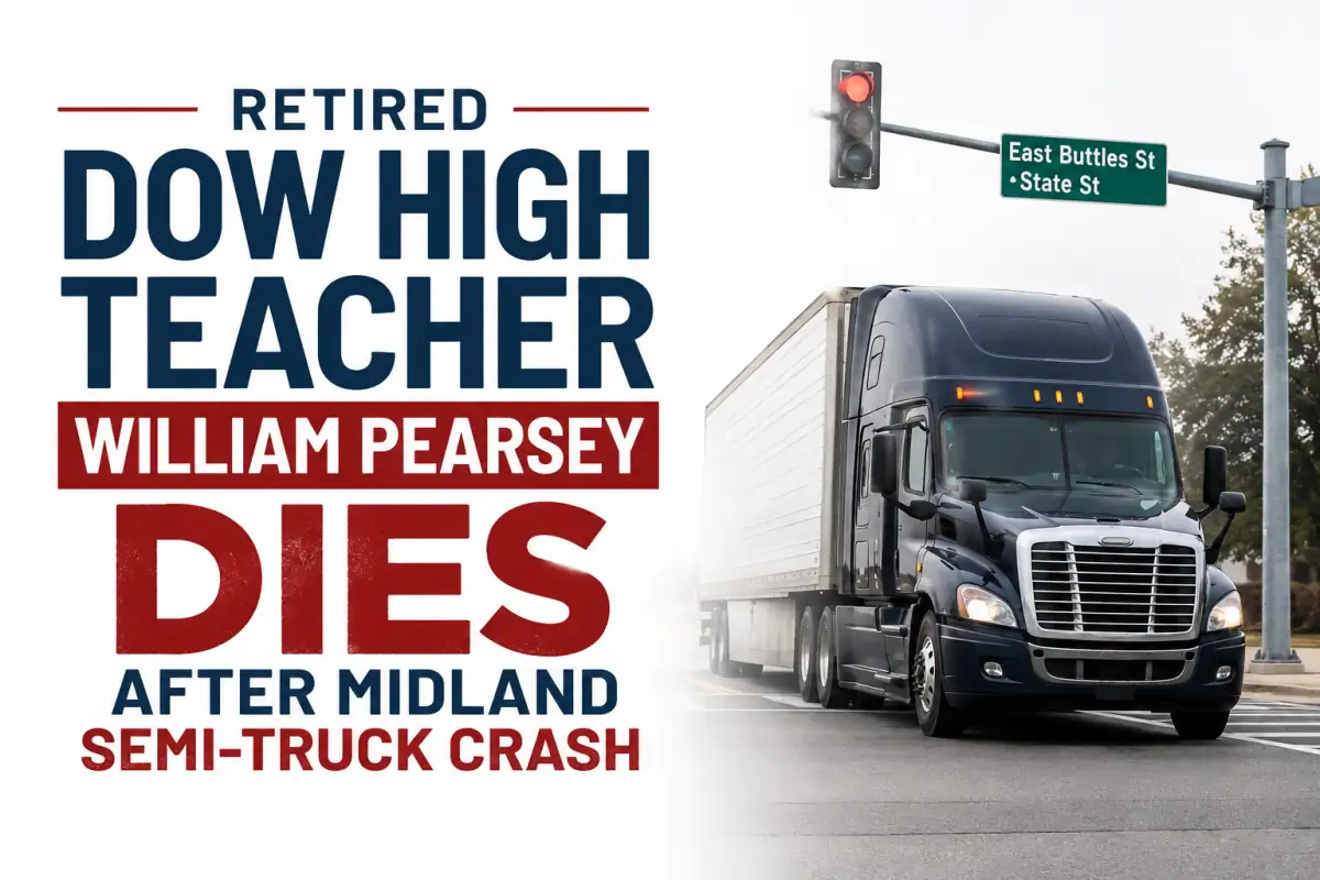 William Pearsey Dies After Midland Semi-Truck Crash