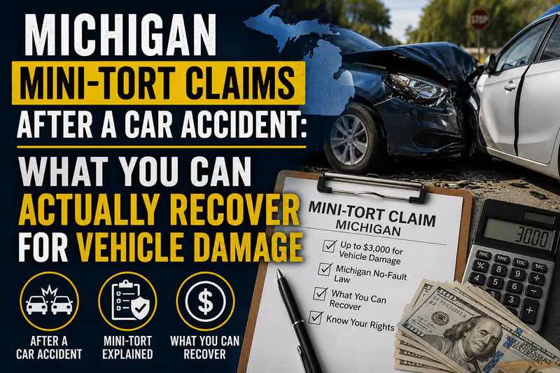 Michigan Mini-Tort Claims After a Car Accident: What to Know