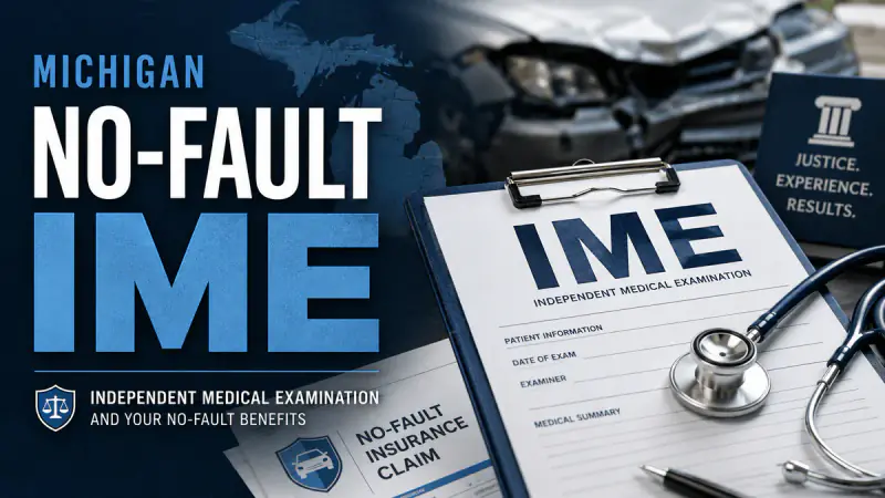 What Happens If the No-Fault Insurer Sends You to an IME in Michigan?