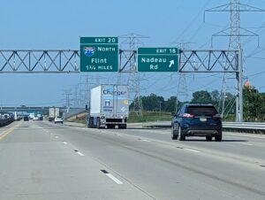 Detroit, MI - Injury-Causing Collision on I-275 at M-14