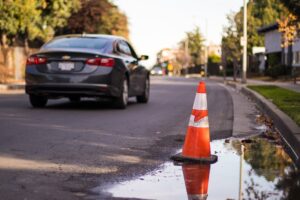 Plainfield Twp., MI – One Hurt in Rollover Crash on US-131